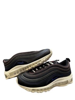 NIKE - AIR MAX 97 - BLACK WHITE ROYGBIV “RAINBOW STITCH” SNEAKERS